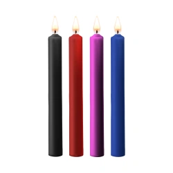 Nina - Set of 4 low-temperature candles Ouch! Teasing Wax Candles