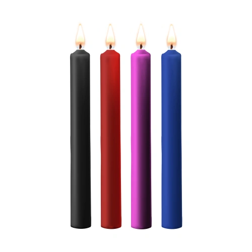 Nina - Set of 4 low-temperature candles Ouch! Teasing Wax Candles Nina - Set of 4 low-temperature candles Ouch! Teasing Wax Candles