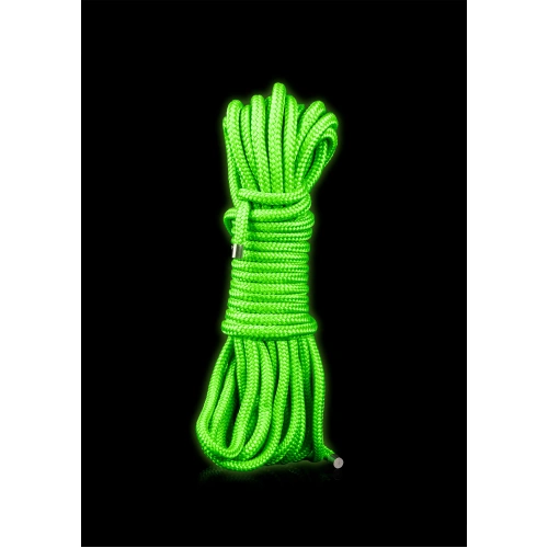 BDSM Bondage Rope Ouch! Glow In The Dark Neon [1]