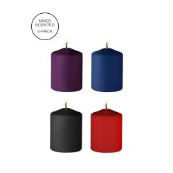 Nina - Set of 4 low temperature scented candles Ouch! Tease Candles