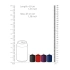 Nina - Set of 4 low temperature scented candles Ouch! Tease Candles [5]