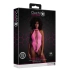 Erotic revealing bodysuit with open bottom Ouch! Glow In The Dark neon pink [6]