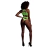 Mesh bodysuit Ouch! Glow In The Dark neon green [1]