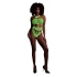 Mesh bodysuit Ouch! Glow In The Dark neon green Mesh bodysuit Ouch! Glow In The Dark neon green