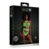 Mesh bodysuit Ouch! Glow In The Dark neon green [9]