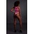 Dilyana - Mesh bodysuit Ouch! Glow In The Dark neon pink [3]