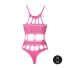 Dilyana - Mesh bodysuit Ouch! Glow In The Dark neon pink [5]