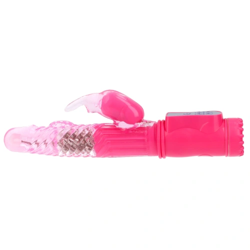 Rabbit Vibrator with Rotating End and Pearls GC Pink [4]