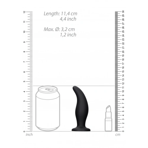 Silicone anal dilator Curve Ouch! [4]