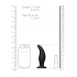 Silicone anal dilator Curve Ouch! [4]