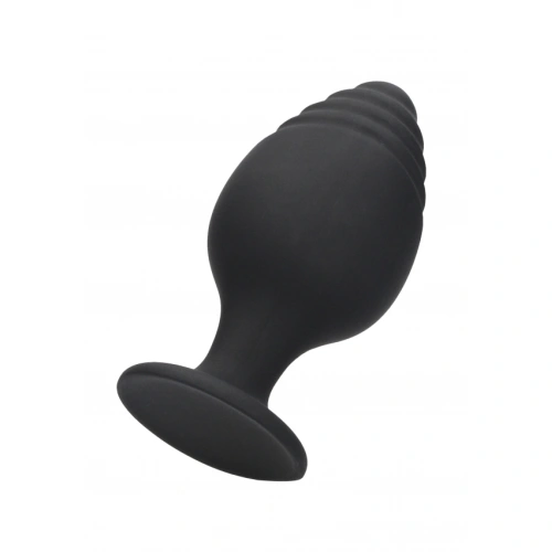 Set of 3 pcs. ribbed silicone anal dilators Ouch! Rippled [1]