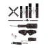 8 Piece Bondage Set Ouch! Tattoo Style