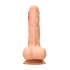 Real Rock 8" Testicle Cyber ​​Leather Realistic Dildo [3]