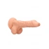Real Rock 8" Testicle Cyber ​​Leather Realistic Dildo [7]