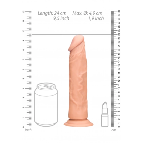 ​Real Rock 9" Flexible Realistic Cyber Skin Dildo [7]
