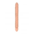 Realistic double dildo made of cyber leather Real Rock 36 cm [1]