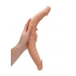 Realistic double dildo made of cyber leather Real Rock 36 cm [3]