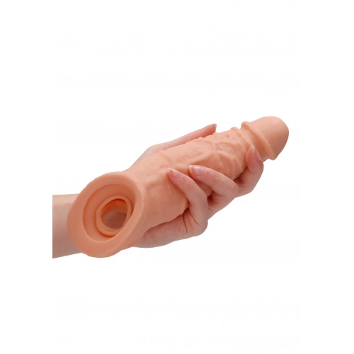​​Real Rock Cyber ​​Skin Penis Extender with Testicle Grip [5]