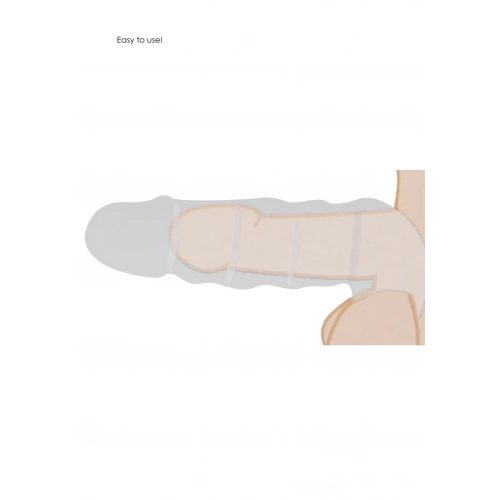 ​​Real Rock Cyber ​​Skin Penis Extender with Testicle Grip [8]