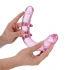 Irina Tsvyat Double jelly dildo Real Rock Crystal Clear 13" pink [2]