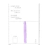 Irina Tsvyat Double jelly dildo Real Rock Crystal Clear 13" purple [4]
