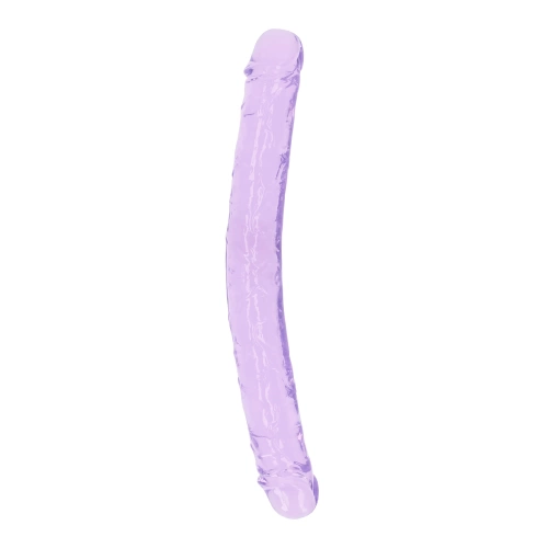 Irina Tsvyat Double jelly dildo Real Rock Crystal Clear 13" purple Irina Tsvyat Double jelly dildo Real Rock Crystal Clear 13" purple
