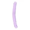 Irina Tsvyat Double jelly dildo Real Rock Crystal Clear 13" purple