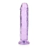 Irina Jelly Dildo Real Rock Crystal Clear 7" Purple