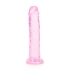 Irina Jelly Dildo Real Rock Crystal Clear 6" Pink [2]