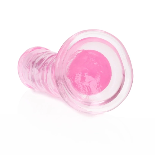 Irina Jelly Dildo Real Rock Crystal Clear 6" Pink [3]