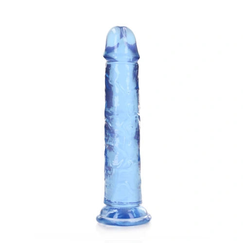 Irina Jelly Dildo Real Rock Crystal Clear 7" Blue [1]