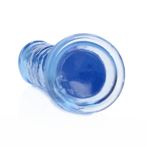 Irina Jelly Dildo Real Rock Crystal Clear 7" Blue [2]