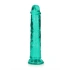 Irina Jelly Dildo Real Rock Crystal Clear 7" Turquoise [2]