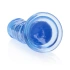 Irina Jelly Dildo Real Rock Crystal Clear 8" Blue [3]