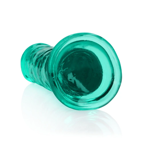 Irina Jelly Dildo Real Rock Crystal Clear 8" Turquoise [3]