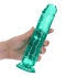 Irina Jelly Dildo Real Rock Crystal Clear 8" Turquoise [4]