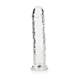 Irina Jelly Dildo Real Rock Crystal Clear 9" transparent