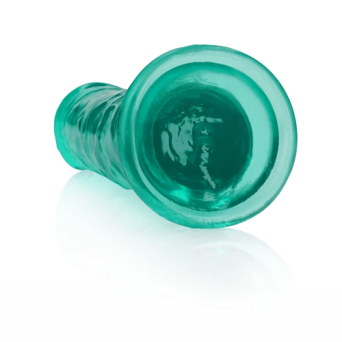 Irina Jelly Dildo Real Rock Crystal Clear 9" Turquoise [3]