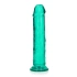 Irina Jelly Dildo Real Rock Crystal Clear 9" Turquoise
