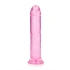 Irina Jelly Dildo Real Rock Crystal Clear 9" Pink [1]