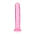 Irina Jelly Dildo Real Rock Crystal Clear 9" Pink [2]