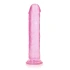 Irina Jelly Dildo Real Rock Crystal Clear 9" Pink