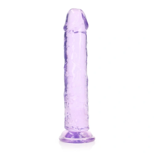 Irina Jelly Dildo Real Rock Crystal Clear 9" Purple [1]