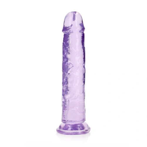 Irina Jelly Dildo Real Rock Crystal Clear 9" Purple [2]