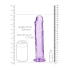 Irina Jelly Dildo Real Rock Crystal Clear 9" Purple [5]
