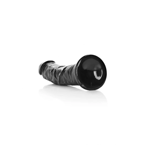 **Ju - Color - Real Rock Curved Large Realistic Dildo 10" Black [3]