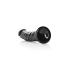 **Ju - Color - Real Rock Curved Large Realistic Dildo 10" Black [3]
