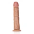 Big realistic dildo Real Rock Curved 10" mocha [2]