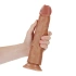 Big realistic dildo Real Rock Curved 10" mocha [4]