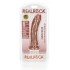 **Ver. new Realistic dildo Real Rock Curved 6" mocha [6]